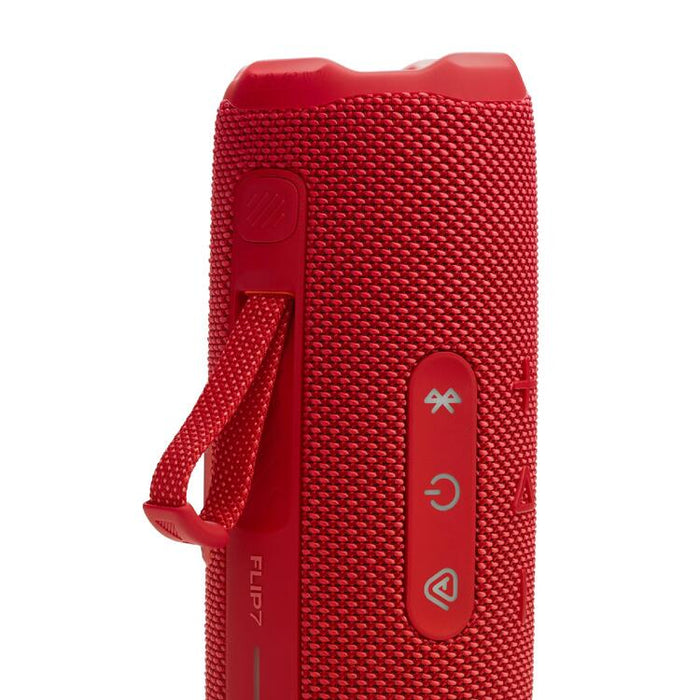 JBL Flip 7 | Portable Speaker - Bluetooth - Waterproof - Up to 14 hours of autonomy - Rouge-Sonxplus St-Sauveur