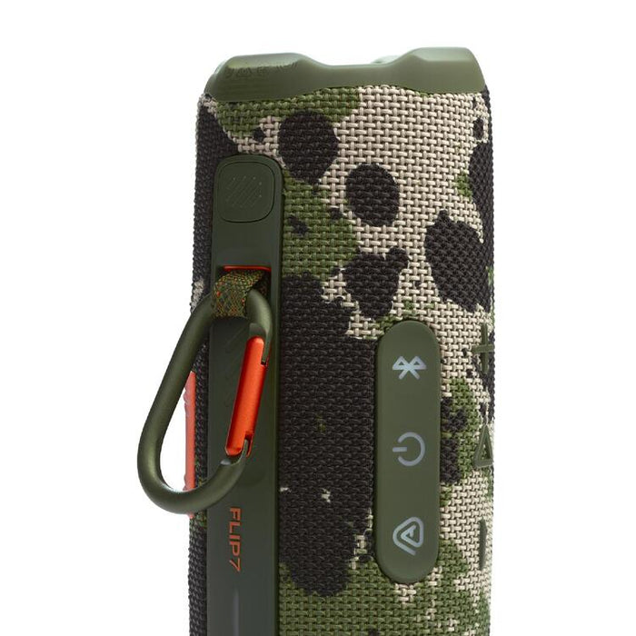 JBL Flip 7 | Portable Speaker - Bluetooth - Waterproof - Up to 14 hours of autonomy - Camouflage-Sonxplus St-Sauveur