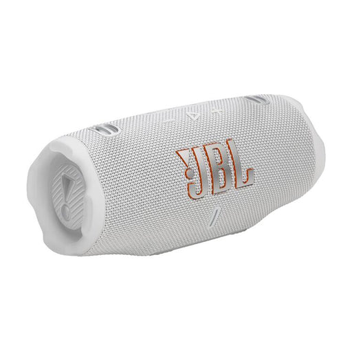 JBL Charge 6 | Bluetooth Portable Speaker - Waterproof - Auracast - 28 Hours autonomy - White-Sonxplus St-Sauveur