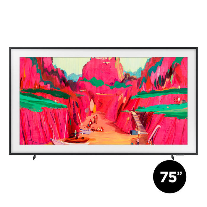 Samsung QN75LS03FWFXZC | 75" Television - The Frame Pro - Neo QLED - 4K - LS03FW Series - 120Hz - Neo Quantum HDR-Sonxplus St-Sauveur