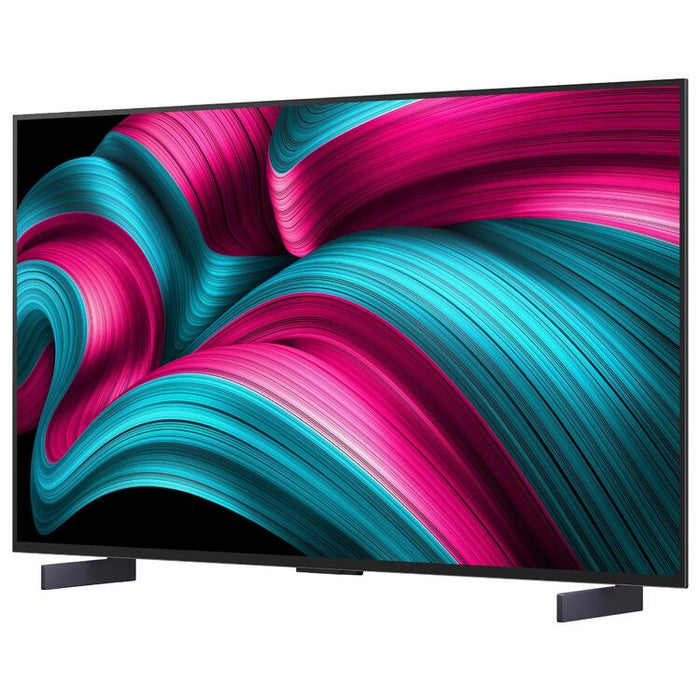 LG OLED42C5PUA | 42" 4K OLED Television - 120Hz - C5 Series - Processor IA a9 4K Gen8 - Black-Sonxplus St-Sauveur