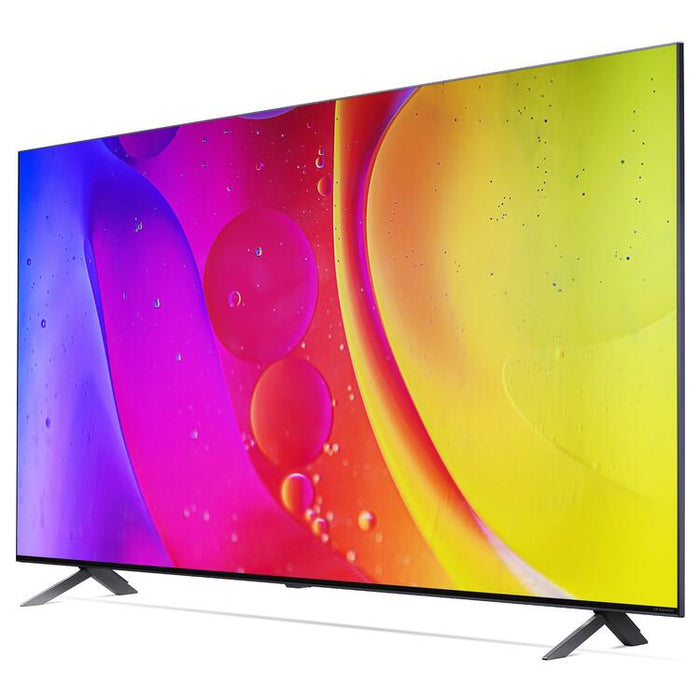 LG 86NANO80AUA | 86" Television LED 4K - UHD - NANO80A Series - 60Hz - Processor IA a7 4K Gen8 - Black-Sonxplus St-Sauveur