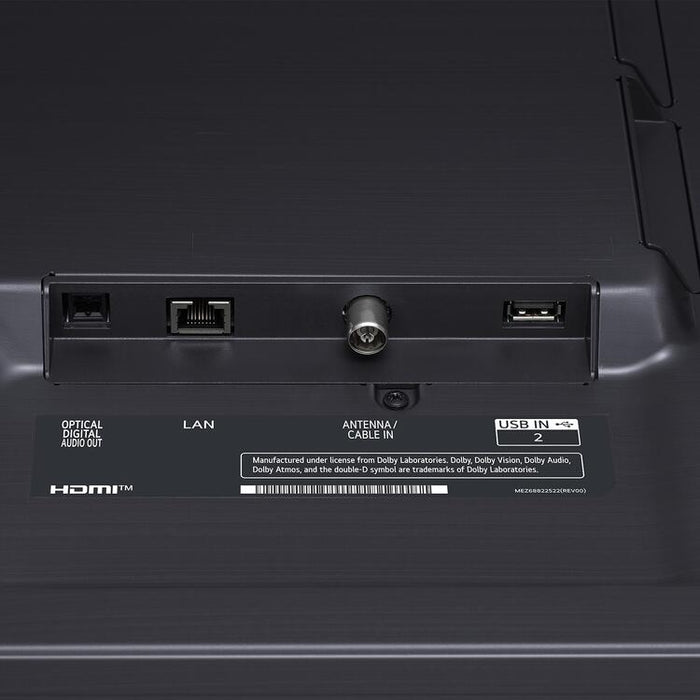 LG 86NANO80AUA | 86" Television LED 4K - UHD - NANO80A Series - 60Hz - Processor IA a7 4K Gen8 - Black-Sonxplus St-Sauveur