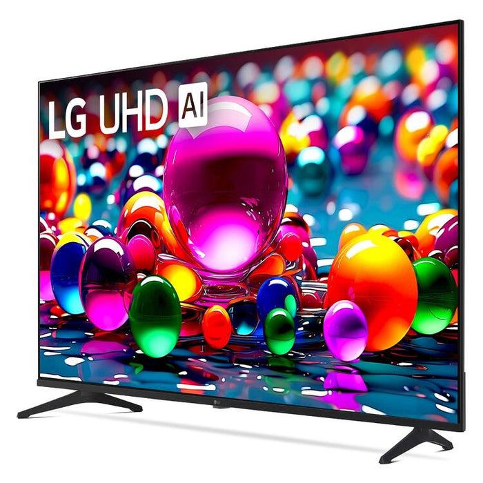 LG 43UA7700PUB | 43" Television - 4K Ultra HD - LED - UA7700 Series - HDR - Smart WebOS - 60 Hz native - IA a7 Gen8 4K Processor - Black-Sonxplus St-Sauveur