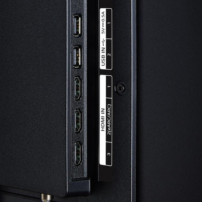 LG 43UA7700PUB | 43" Television - 4K Ultra HD - LED - UA7700 Series - HDR - Smart WebOS - 60 Hz native - IA a7 Gen8 4K Processor - Black-Sonxplus St-Sauveur