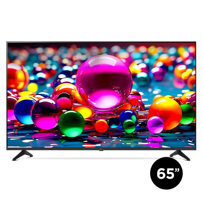 LG 65UA7700PUB | 65" Television - 4K Ultra HD - LED - UA7700 Series - HDR - Smart WebOS - 60 Hz native - Processor IA a7 Gen8 4K - Black-Sonxplus St-Sauveur