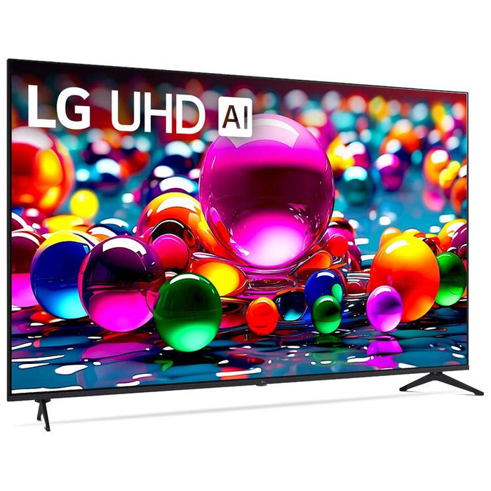 LG 75UA7700PUA | 75" Television - 4K Ultra HD - LED - UA7700 Series - HDR - Smart WebOS - 60 Hz native - Processor IA a7 Gen8 4K - Black-Sonxplus St-Sauveur