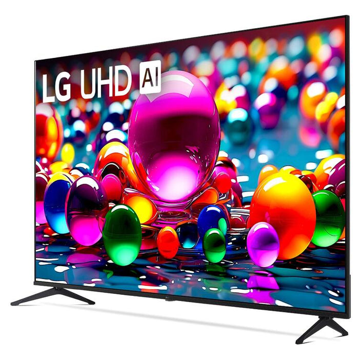 LG 75UA7700PUA | 75" Television - 4K Ultra HD - LED - UA7700 Series - HDR - Smart WebOS - 60 Hz native - Processor IA a7 Gen8 4K - Black-Sonxplus St-Sauveur
