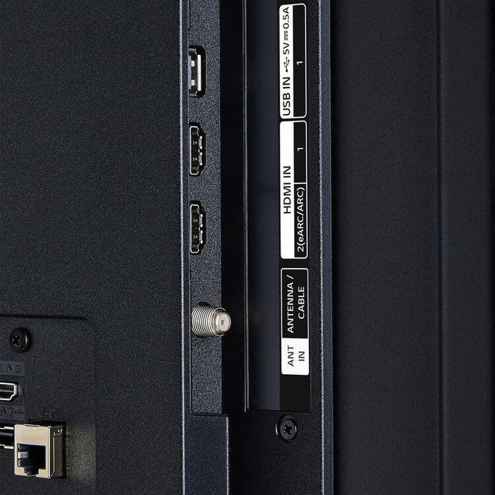 LG 75UA7700PUA | 75" Television - 4K Ultra HD - LED - UA7700 Series - HDR - Smart WebOS - 60 Hz native - Processor IA a7 Gen8 4K - Black-Sonxplus St-Sauveur