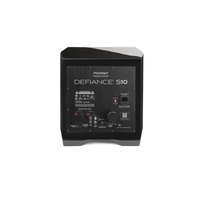 Paradigm DEFIANCE S10 | 10" subwoofer - 500W RMS - Unité-Sonxplus St-Sauveur