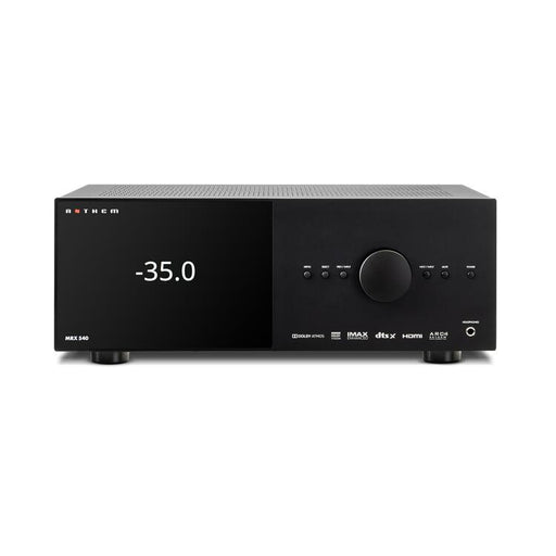 Anthem MRX 540 8K | Home theater receiver - 7.2 channel preamplifier and 5 channel amplifier - 100 W - Black - Démo-Sonxplus St-Sauveur