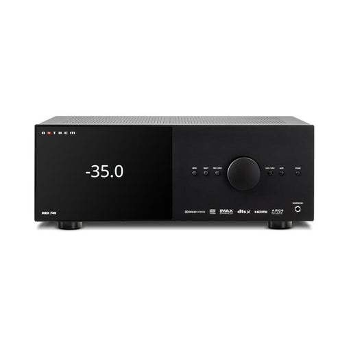 Anthem MRX 740 8K | Home theater receiver - 11.2 channel preamplifier and 7 channel amplifier - 140 W - Black - Démo-Sonxplus St-Sauveur