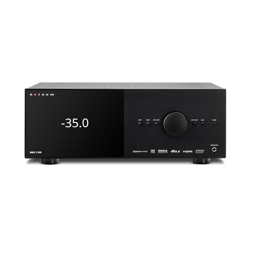 Anthem MRX 1140 8K | Home theater receiver - 15.2 channel preamplifier and 11 channel amplifier - 140 W - Black - Démo-Sonxplus St-Sauveur