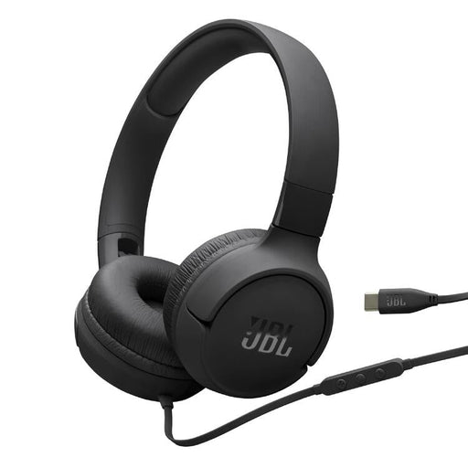 JBL Tune 520C | Earphones - USB-C - Bluetooth - Black-Sonxplus St-Sauveur
