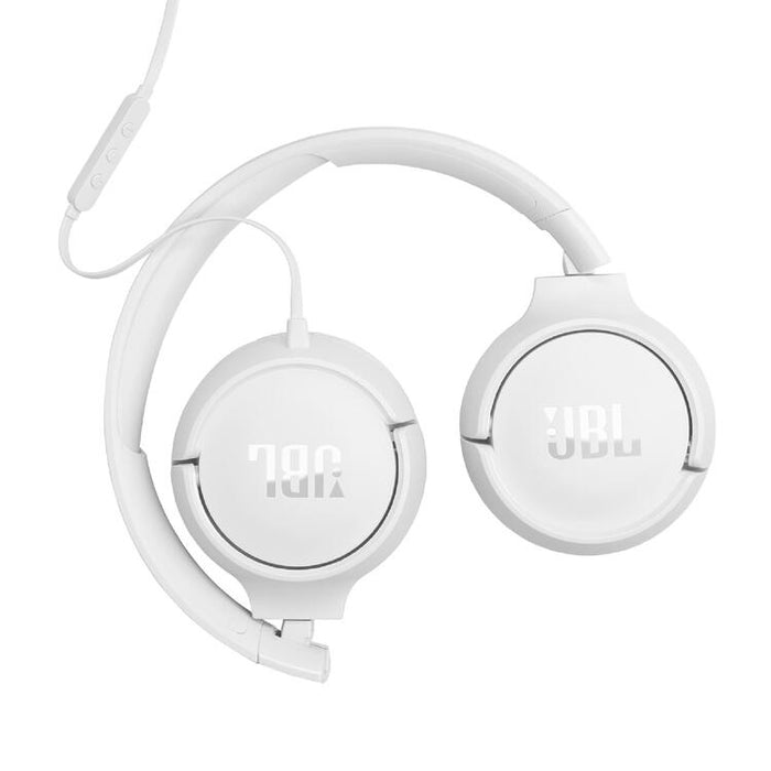 JBL Tune 520C | Earphones - USB-C - Bluetooth - White-Sonxplus St-Sauveur