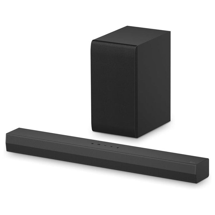 LG S40T | 2.1 channel soundbar - 300 W - Wireless subwoofer - IA pro sound - Black-Sonxplus St-Sauveur
