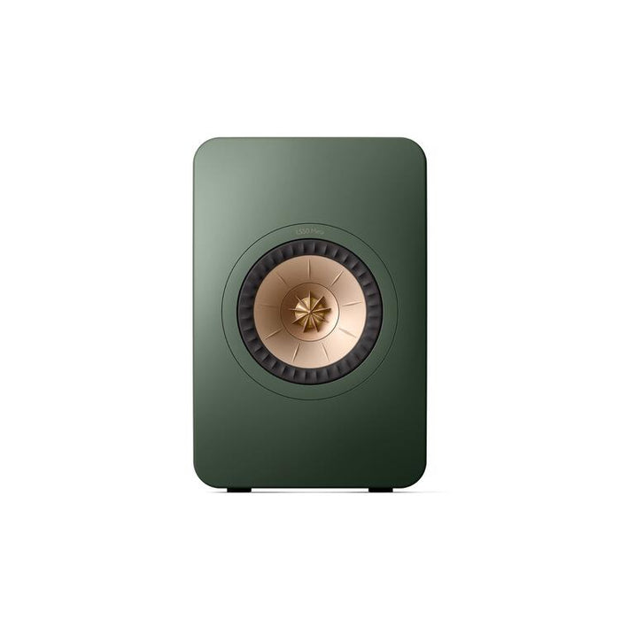 KEF LS50 META | Uni-Q 12th Generation HiFi Speakers - Bass reflex 2-way - Metamaterial absorption technology - Moss Green - Pair-Sonxplus St-Sauveur