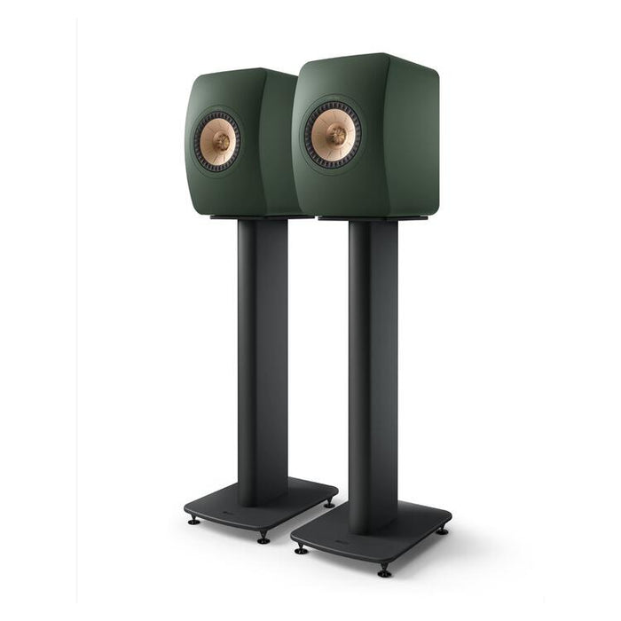 KEF LS50 META | Uni-Q 12th Generation HiFi Speakers - Bass reflex 2-way - Metamaterial absorption technology - Moss Green - Pair-Sonxplus St-Sauveur