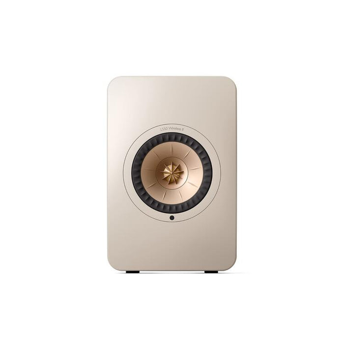KEF LS50 WIRELESS II | Wireless HiFi Speakers - Metamaterial Absorption - Sand Shell - Pair-Sonxplus St-Sauveur