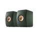 KEF LS50 WIRELESS II | Wireless HiFi Speakers - Metamaterial Absorption - Moss Green - Pair-Sonxplus St-Sauveur
