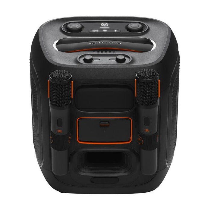 JBL PartyBox Encore 2 | Portable Speaker - Wireless - Bluetooth - 100 W - 2 Microphones included - Black-Sonxplus St-Sauveur