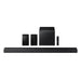 Samsung HW-QS750F | Soundbar - 5.1.2 channels - Dolby ATMOS - With wireless subwoofer - Q Series - Bluetooth - Black-Sonxplus St-Sauveur