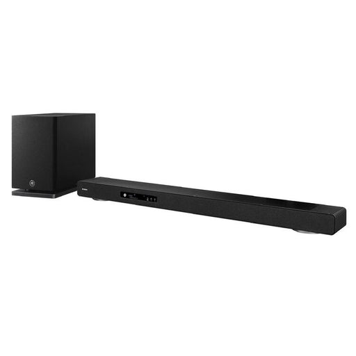 Yamaha SRX90A B | 3.1.2 Soundbar - AURO 3D - Total power 550W RMS - Black-Sonxplus St-Sauveur