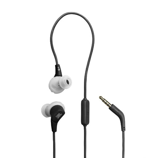 JBL Endurance Run 3 | In-ear headphones - Sport - Wired - IP65 - Black/Grey-Sonxplus St-Sauveur