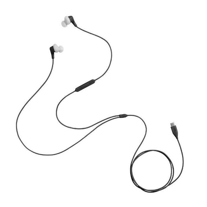 JBL Endurance Run 3C | Earphones - USB-C - Sport - Wired - IP65 - Black/Grey-Sonxplus St-Sauveur