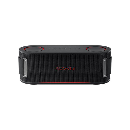 LG xboom Bounce | Portable Speaker - Bluetooth - IP67 - AI Lighting - Black-Sonxplus St-Sauveur