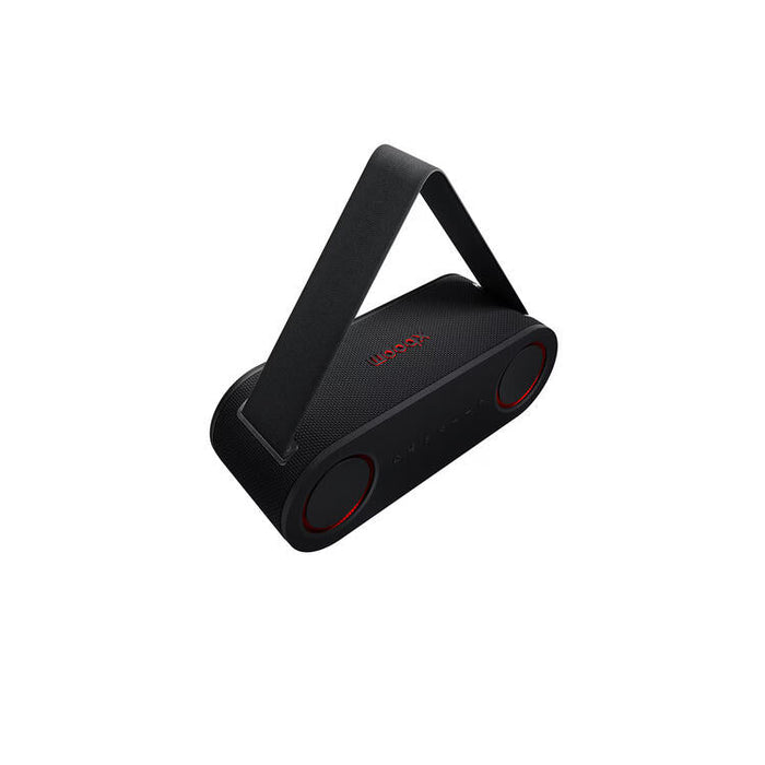 LG xboom Bounce | Portable Speaker - Bluetooth - IP67 - AI Lighting - Black-Sonxplus St-Sauveur