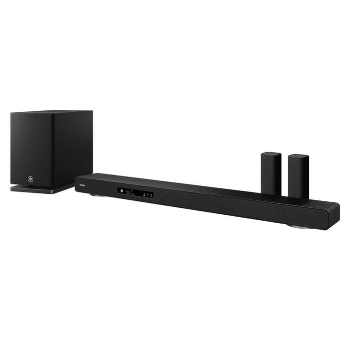 Yamaha SRX90A+WSX3A | 3.1.2 soundbar - AURO 3D - Total power 550W RMS - Black-Sonxplus St-Sauveur