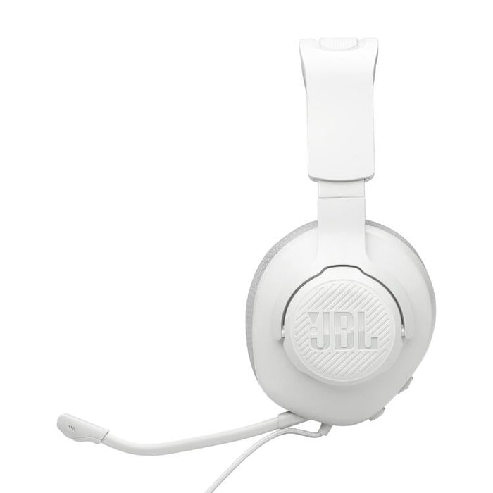 JBL Quantum 100 M2 | Wired Over-Ear Gaming Headset - Compatible with All Platforms - White-Sonxplus St-Sauveur