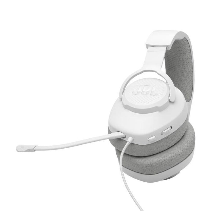 JBL Quantum 100 M2 | Wired Over-Ear Gaming Headset - Compatible with All Platforms - White-Sonxplus St-Sauveur