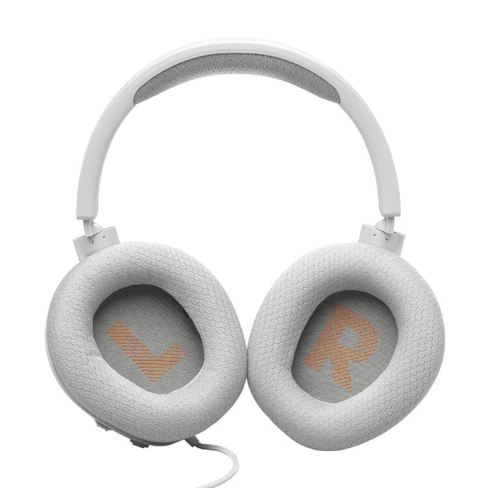 JBL Quantum 100 M2 | Wired Over-Ear Gaming Headset - Compatible with All Platforms - White-Sonxplus St-Sauveur