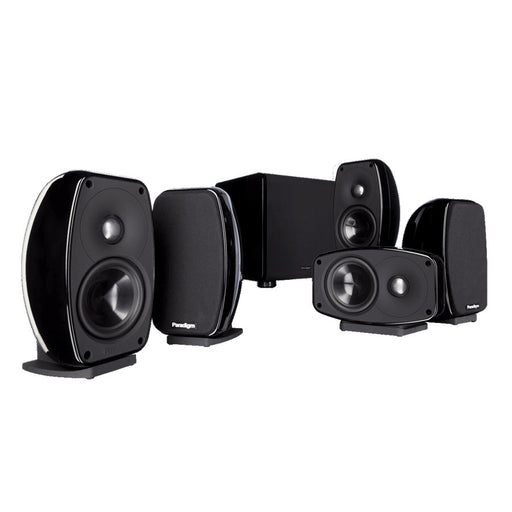 Paradigm Cinema 100 CT | 5.1-channel speaker system - 100 W RMS - Gloss black-Sonxplus St-Sauveur