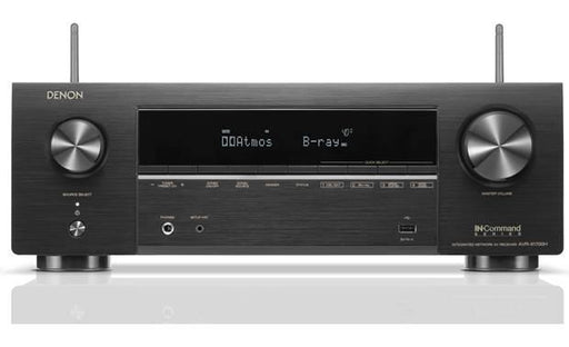 Denon AVRX1700H | 7.2 channel AV receiver - Home theater - 3D Audio - 8K - HEOS - 80 W / Channel - Black - Open box-Sonxplus St-Sauveur