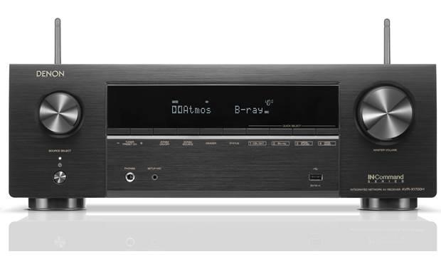 Denon AVRX1700H | 7.2 channel AV receiver - Home theater - 3D Audio - 8K - HEOS - 80 W / Channel - Black - Open box-Sonxplus St-Sauveur