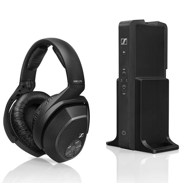 Sennheiser RS 175 | Circumaural wireless TV headphones - Stereo - Black-Sonxplus St-Sauveur