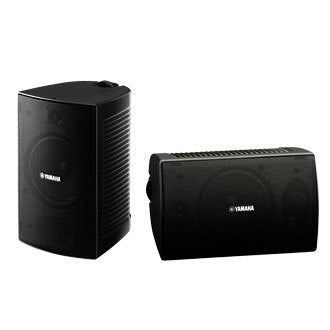 Yamaha NS-AW294 | Outdoor Speaker - 2-Way - Wall Mount - Black - Pair-Sonxplus St-Sauveur