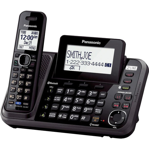 Panasonic KX-TG9541B | Cordless phone - 1 handset - Answering machine - Black-Sonxplus St-Sauveur