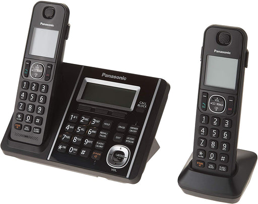 Panasonic KX-TGF342B | Cordless phone - 2 handsets - Answering machine - Black-Sonxplus St-Sauveur