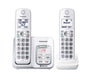 Panasonic KX-TGD592W | Cordless phone - 2 handsets - Cellular link - Answering machine - Bluetooth - White-Sonxplus St-Sauveur