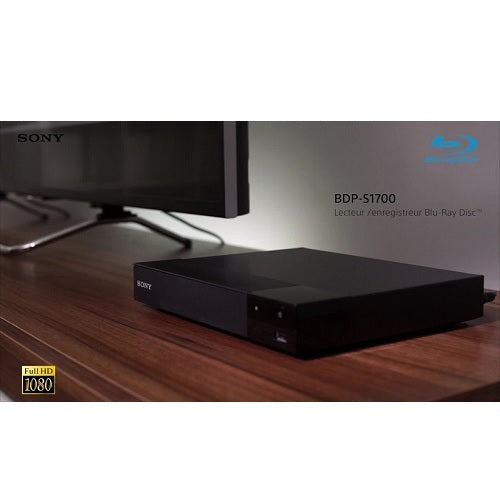 Sony BDP-S1700 | Blu-ray player - Full HD - USB - Black-Sonxplus St-Sauveur