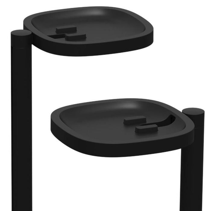 Sonos SS1FSWW1BLK | Stand for Sonos One and One SL Speakers - Black - Pair-Sonxplus St-Sauveur