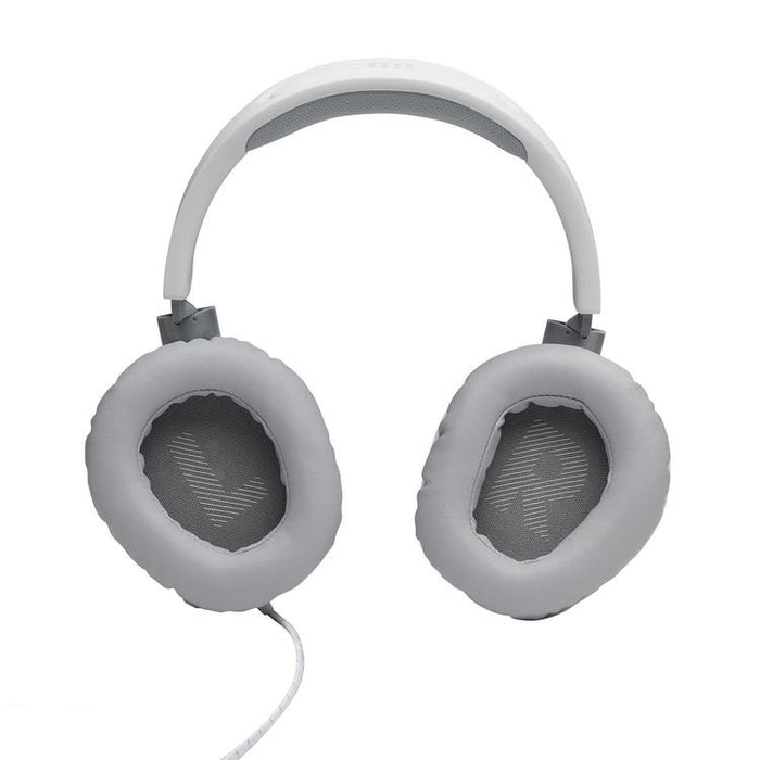 JBL Quantum 100 | Circumaural wired gaming headphones - White-Sonxplus St-Sauveur