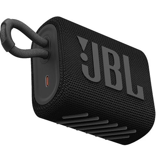 JBL GO3 | Mini portable Bluetooth speaker - Waterproof - Black-Sonxplus St-Sauveur