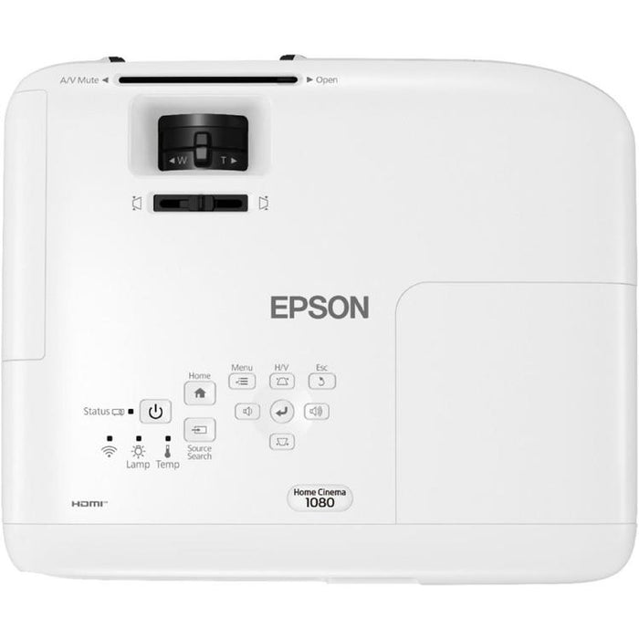 Epson Home Cinema 1080 | 3LCD Home Cinema Projector - 16:9 - HD - 1080p - White-Sonxplus St-Sauveur