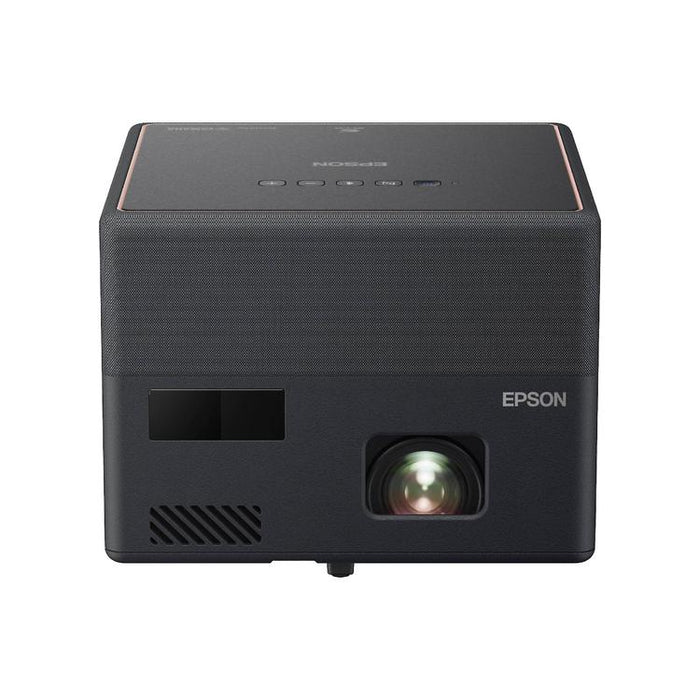 Epson EpiqVision Mini EF12 | Portable Laser Projector - Wi-fi - 3LCD - 150-inch screen - 16:9 - 4K - HDR FHD - Audiophile sound - Android TV - Noir-Sonxplus St-Sauveur