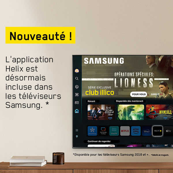 Helix application with Samsung | SONXPLUS St-Sauveur